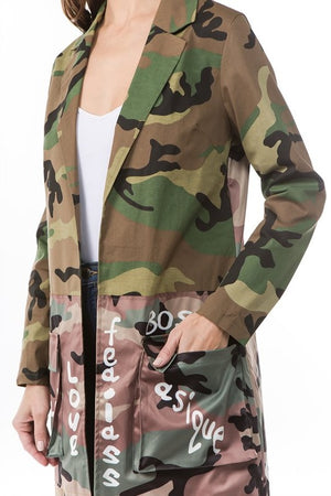THERES NOTHING LIKE A SISTAH CAMO JACKET