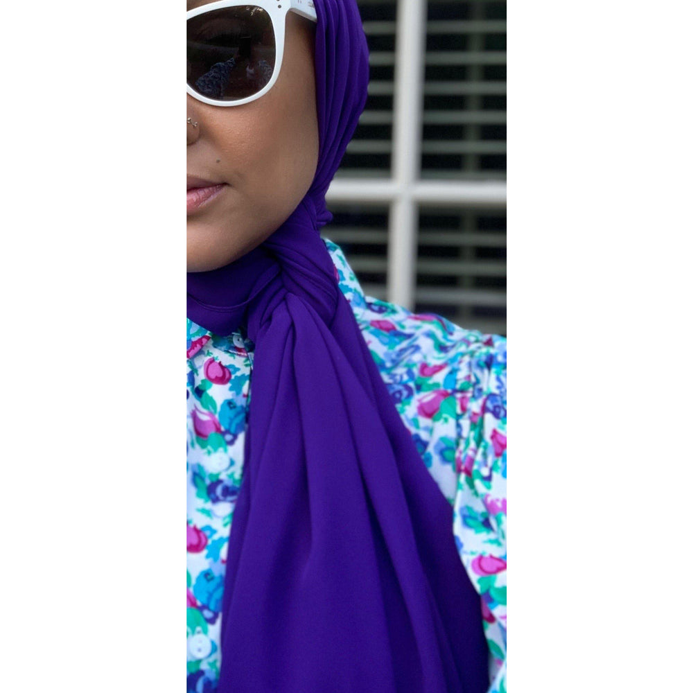 VIOLET CHIFFON - Jannah's Collection