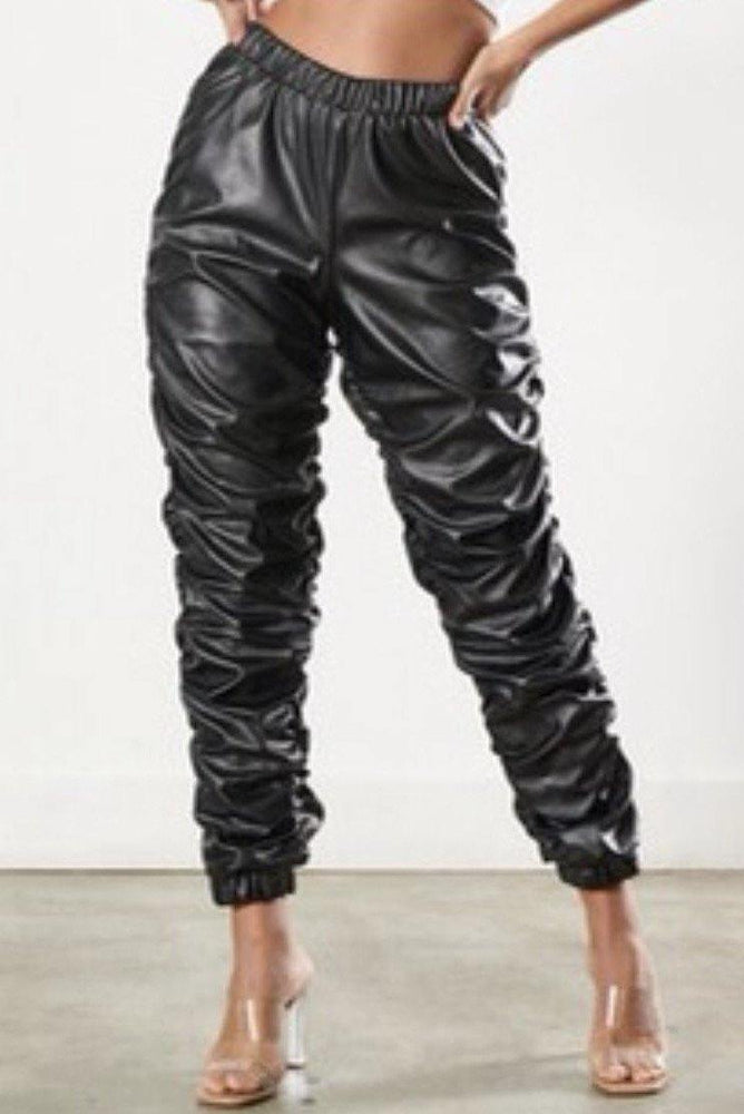 
                
                    Load image into Gallery viewer, Rockstar Joggers (Black) - Jannah&amp;#39;s Collection
                
            