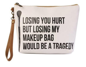 LOSING YOU HURT BUT LOSING MY MAKE-UP BAG IS A TRAGEDY - Jannah's Collection