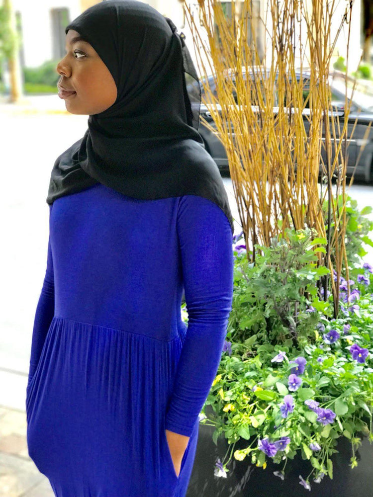 ROYAL BLUE DRESS - Jannah's Collection