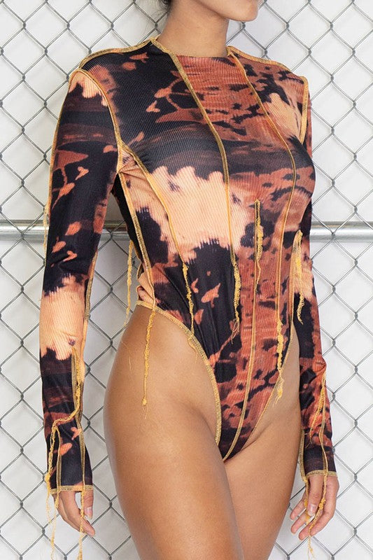 
                
                    Load image into Gallery viewer, ROCK MY TIE DYE RIBBED BODYSUIT
                
            