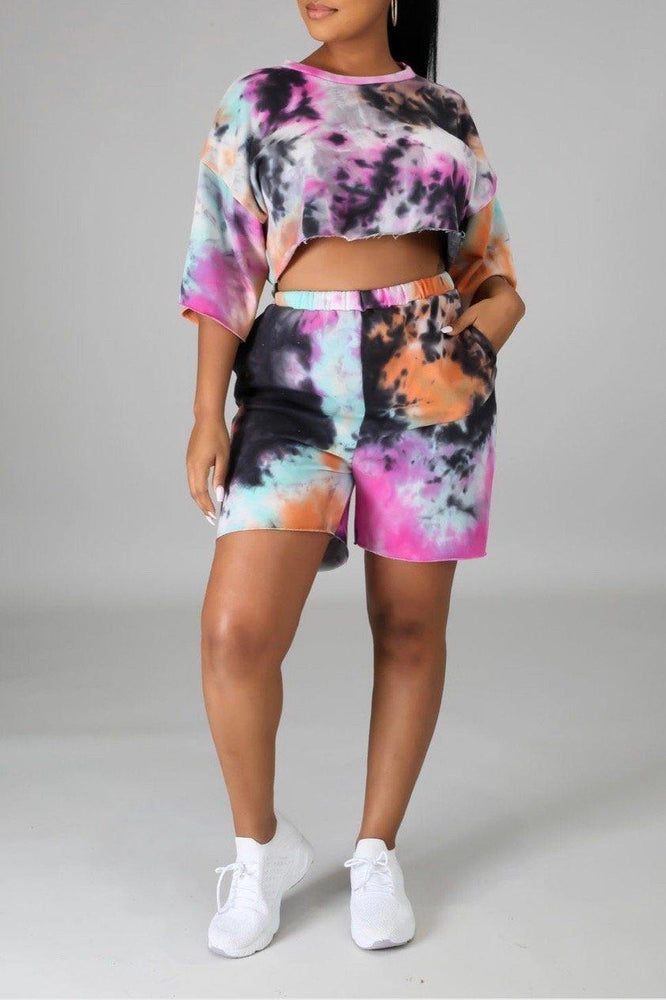 
                
                    Load image into Gallery viewer, TAYLOR TIE DYE SET - Jannah&amp;#39;s Collection
                
            